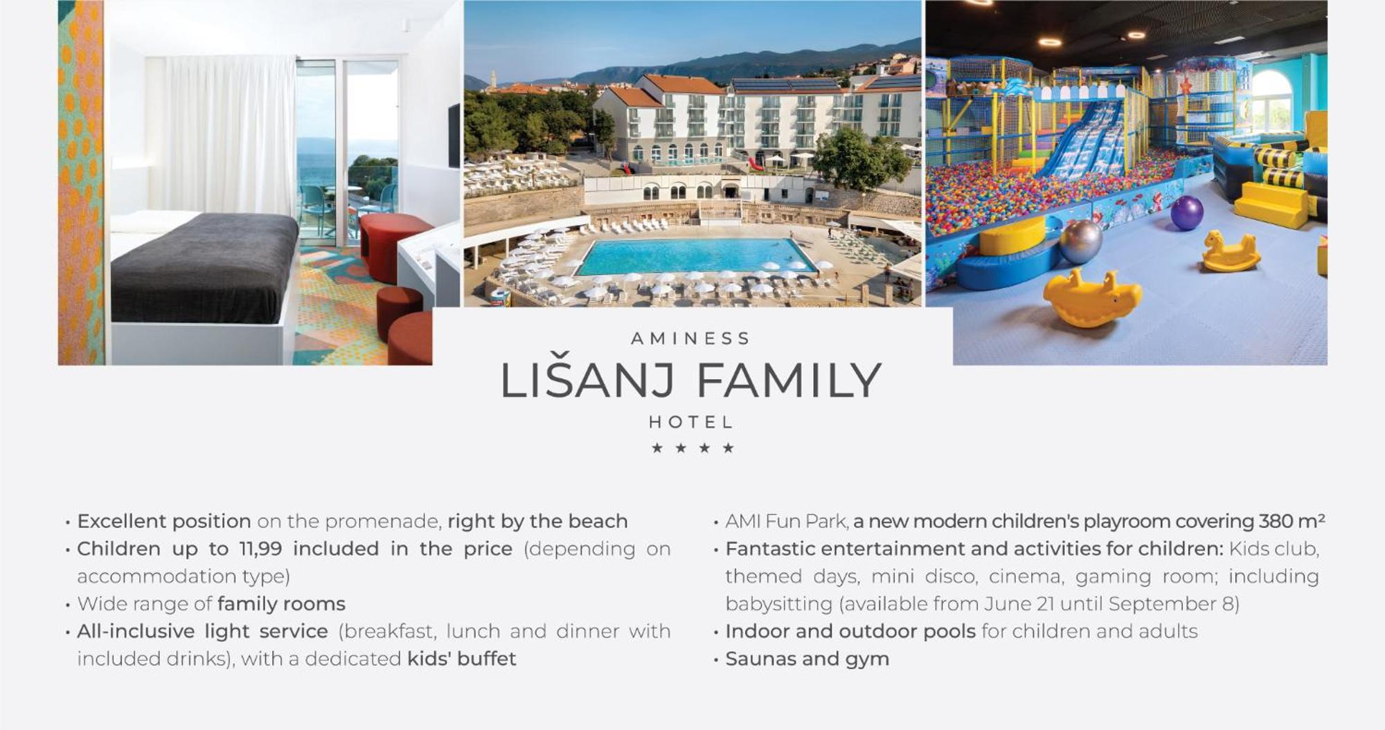 Aminess Vival Lisanj Family Hotel Novi Vinodolski Εξωτερικό φωτογραφία